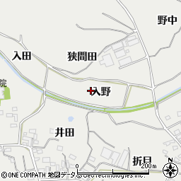 愛知県豊橋市石巻本町（入野）周辺の地図
