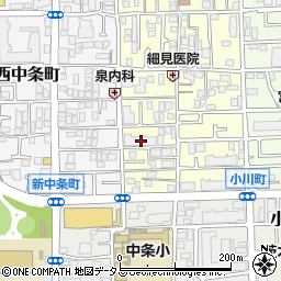 大阪府茨木市下中条町11-26周辺の地図