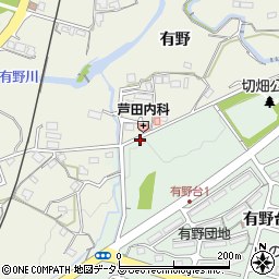 芦田内科周辺の地図