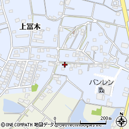 兵庫県加古川市志方町上冨木128周辺の地図