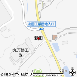 愛知県西尾市吉良町友国新田周辺の地図