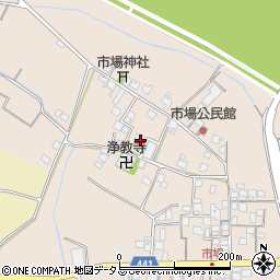 兵庫県たつの市揖保川町市場522周辺の地図