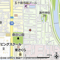 大阪府茨木市五十鈴町19周辺の地図