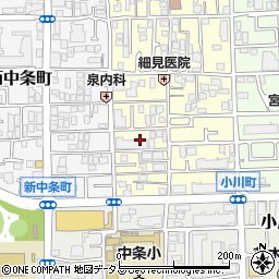 大阪府茨木市下中条町11周辺の地図