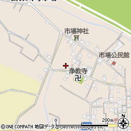 兵庫県たつの市揖保川町市場514周辺の地図