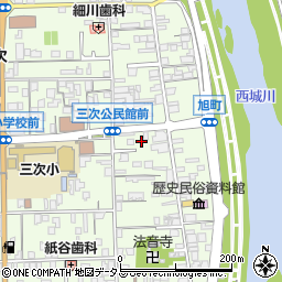 広島県三次市三次町1534-13周辺の地図