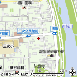 広島県三次市三次町1534-17周辺の地図