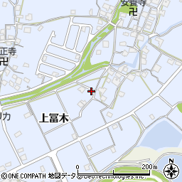 兵庫県加古川市志方町上冨木534-2周辺の地図