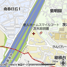 大阪府茨木市穂積台10周辺の地図