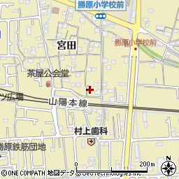 兵庫県姫路市勝原区宮田430周辺の地図