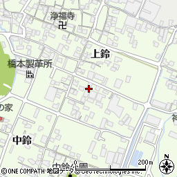 兵庫県姫路市四郷町上鈴254-4周辺の地図
