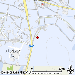 兵庫県加古川市志方町投松696-14周辺の地図