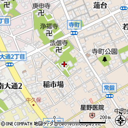 養樹寺周辺の地図