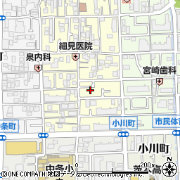 大阪府茨木市下中条町9-33周辺の地図