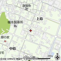 兵庫県姫路市四郷町上鈴248周辺の地図