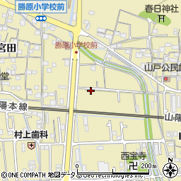 兵庫県姫路市勝原区山戸477周辺の地図