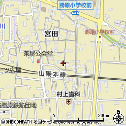 兵庫県姫路市勝原区宮田428周辺の地図