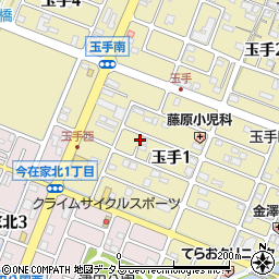 兵庫県姫路市玉手1丁目133周辺の地図