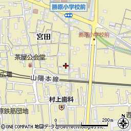 兵庫県姫路市勝原区宮田432周辺の地図