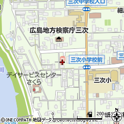 広島県三次市三次町1778周辺の地図