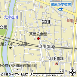 兵庫県姫路市勝原区宮田368周辺の地図