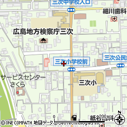 広島県三次市三次町1788周辺の地図