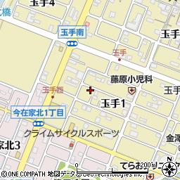 兵庫県姫路市玉手1丁目132周辺の地図