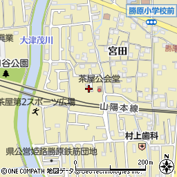 兵庫県姫路市勝原区宮田369-20周辺の地図