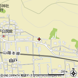 兵庫県姫路市勝原区山戸7周辺の地図