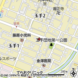 兵庫県姫路市玉手1丁目231周辺の地図