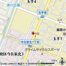 モッチモ・パスタ 姫路飾磨店周辺の地図