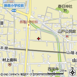 兵庫県姫路市勝原区山戸484周辺の地図