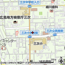 広島県三次市三次町1792周辺の地図