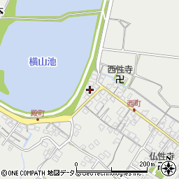 三重県津市芸濃町椋本528周辺の地図