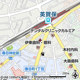 兵庫県姫路市飾磨区英賀保駅前町60周辺の地図