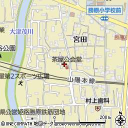 兵庫県姫路市勝原区宮田369-17周辺の地図