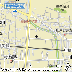 兵庫県姫路市勝原区山戸489周辺の地図