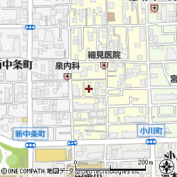 大阪府茨木市下中条町10周辺の地図