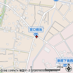 静岡県浜松市浜名区宮口3939周辺の地図