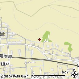 兵庫県姫路市勝原区山戸263周辺の地図