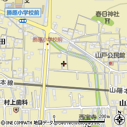 兵庫県姫路市勝原区山戸486周辺の地図