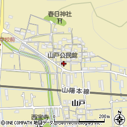 兵庫県姫路市勝原区山戸18周辺の地図