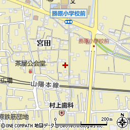 兵庫県姫路市勝原区宮田434周辺の地図