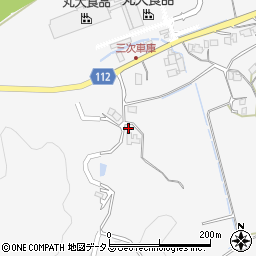 広島県三次市粟屋町3486周辺の地図