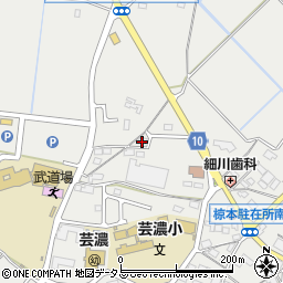 三重県津市芸濃町椋本5096-3周辺の地図