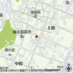 兵庫県姫路市四郷町上鈴247周辺の地図