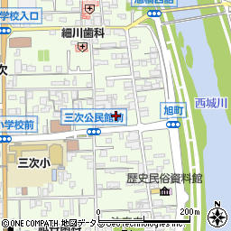 広島県三次市三次町1542周辺の地図
