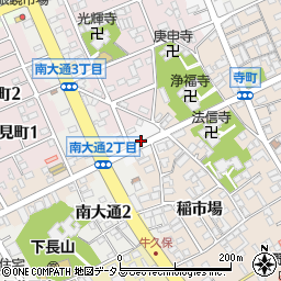 愛知県豊川市美和通周辺の地図