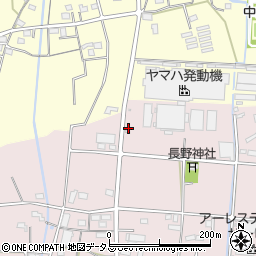 静岡県浜松市浜名区永島1100周辺の地図