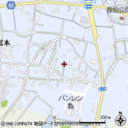 兵庫県加古川市志方町上冨木161周辺の地図